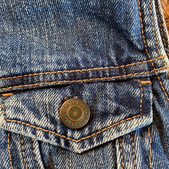 American Eagle Vest size small denim - Picture 3 of 5